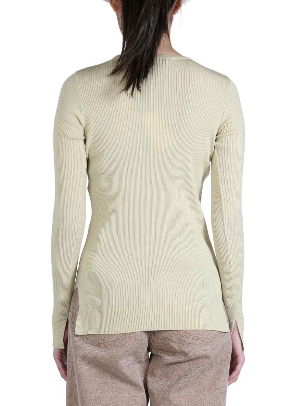 ribbed sweater - 3