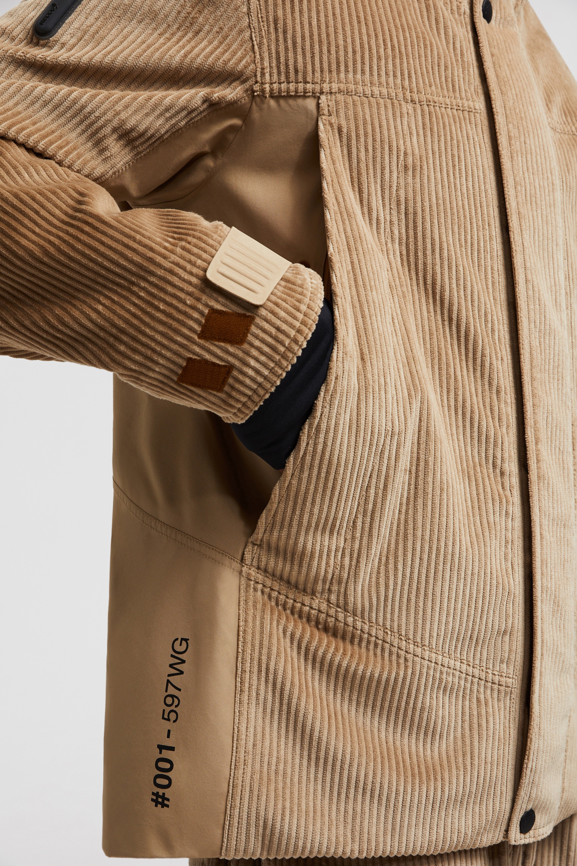 Ettal Corduroy Short Down Jacket - 6
