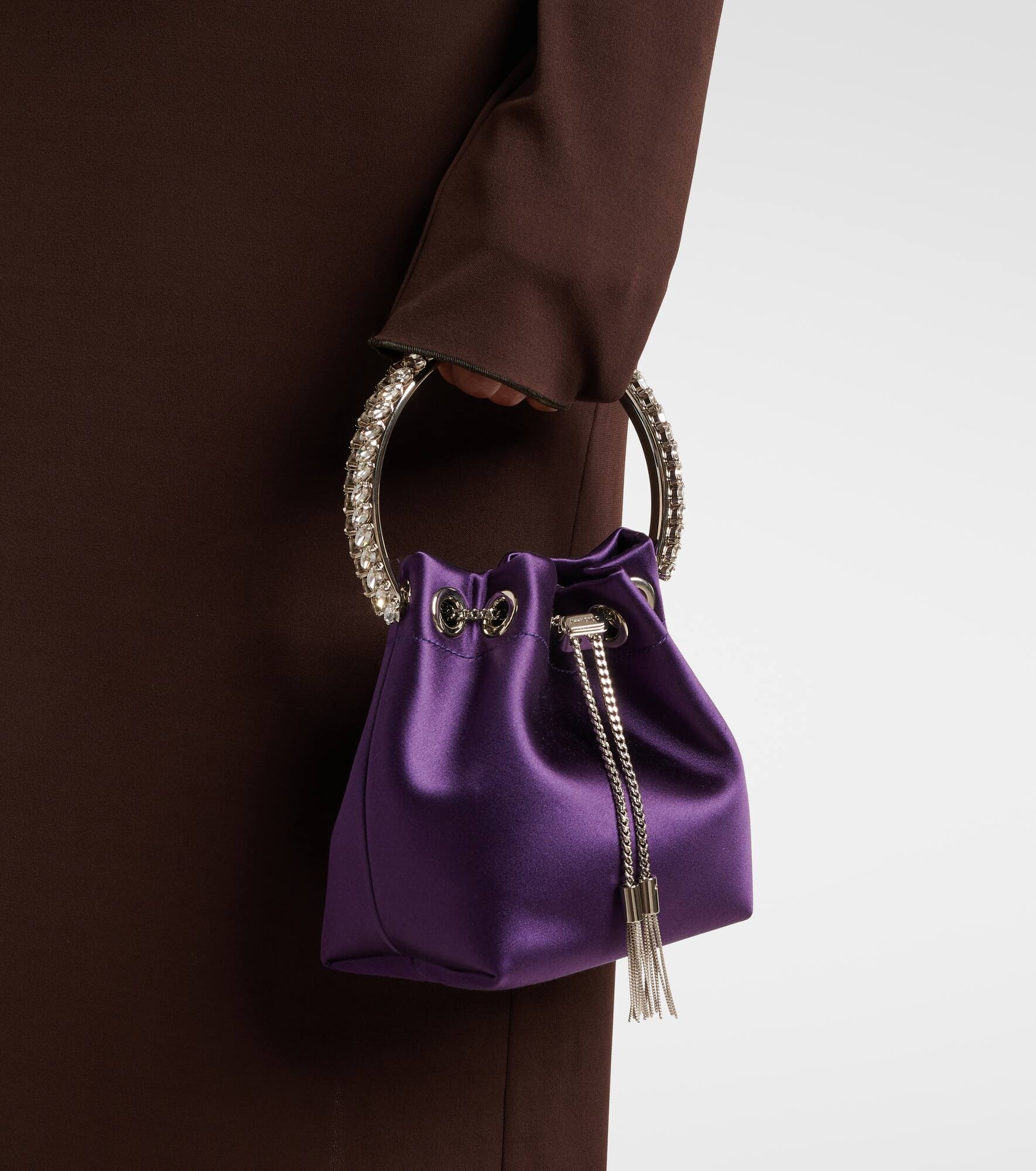 Bon Bon Small satin bucket bag - 2