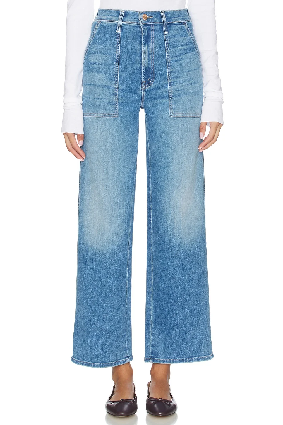 The Stitch Maven Flood Jeans - 1