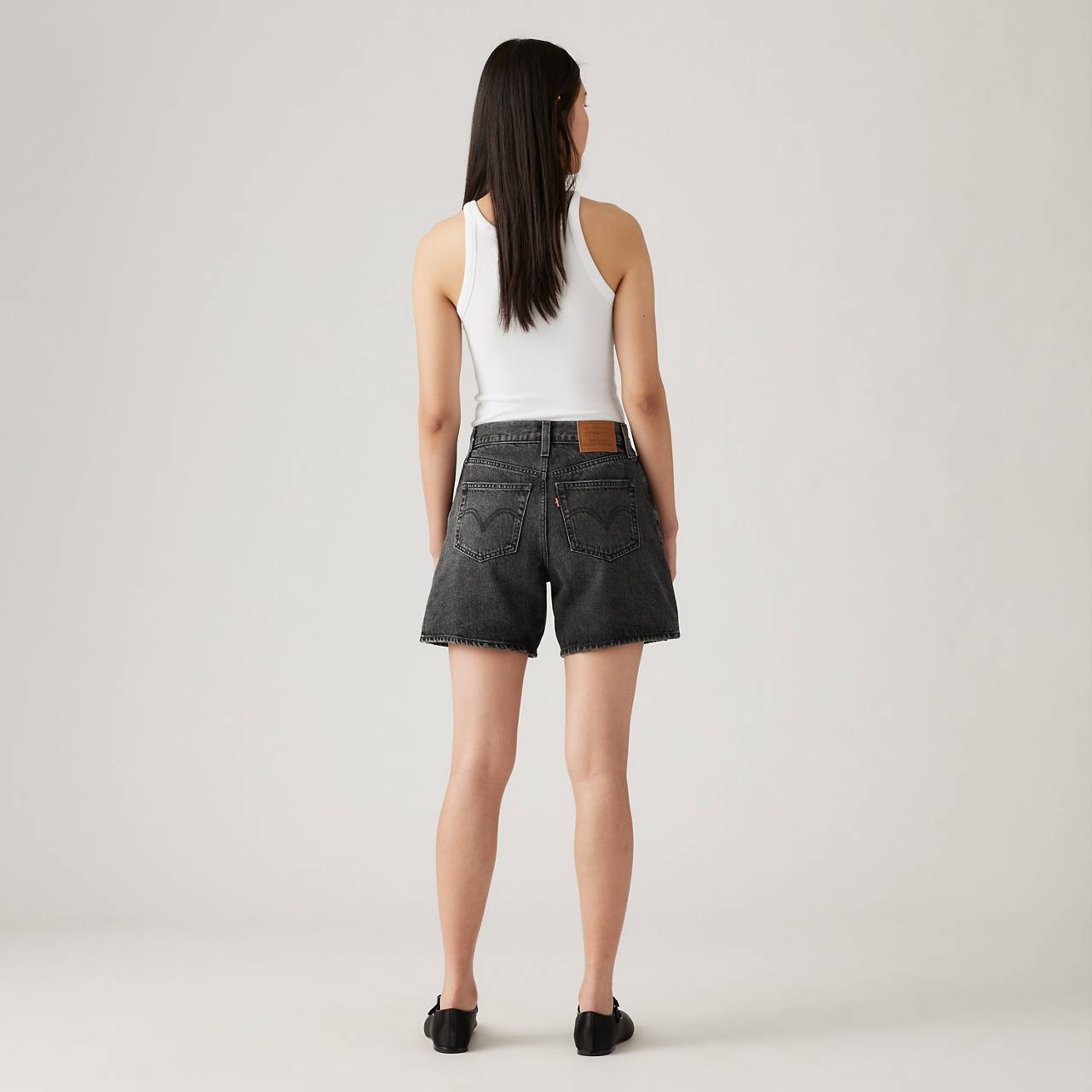 HIGH RISE BAGGY WOMEN'S SHORTS - 5