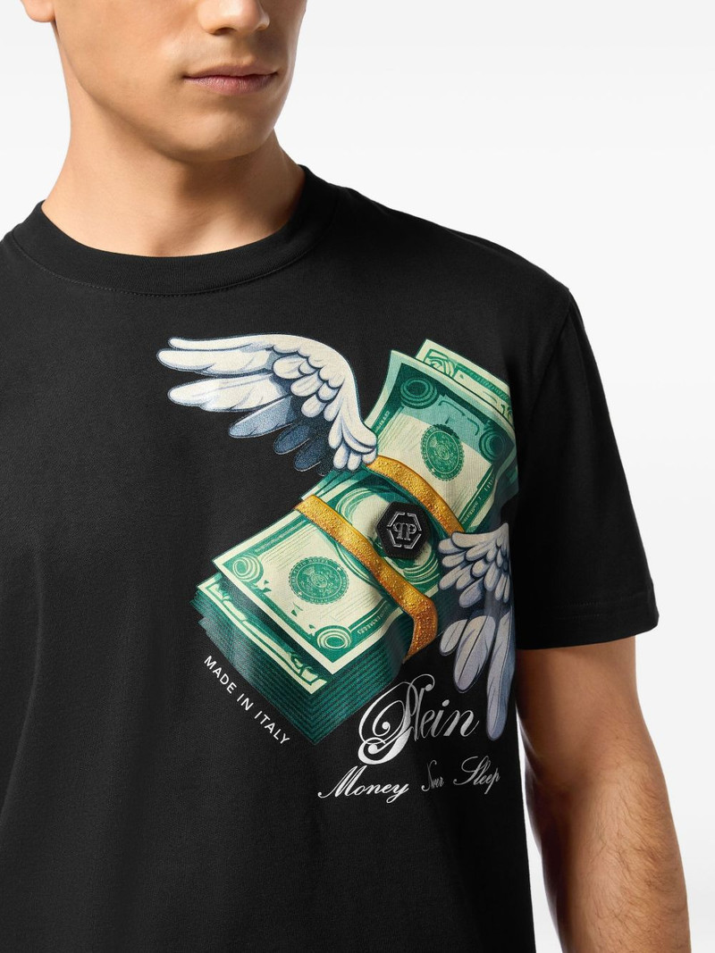 money-print T-shirt 4