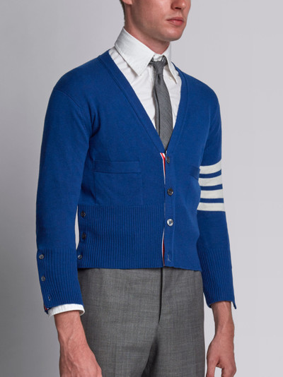 Thom Browne 4-Bar short cardigan outlook