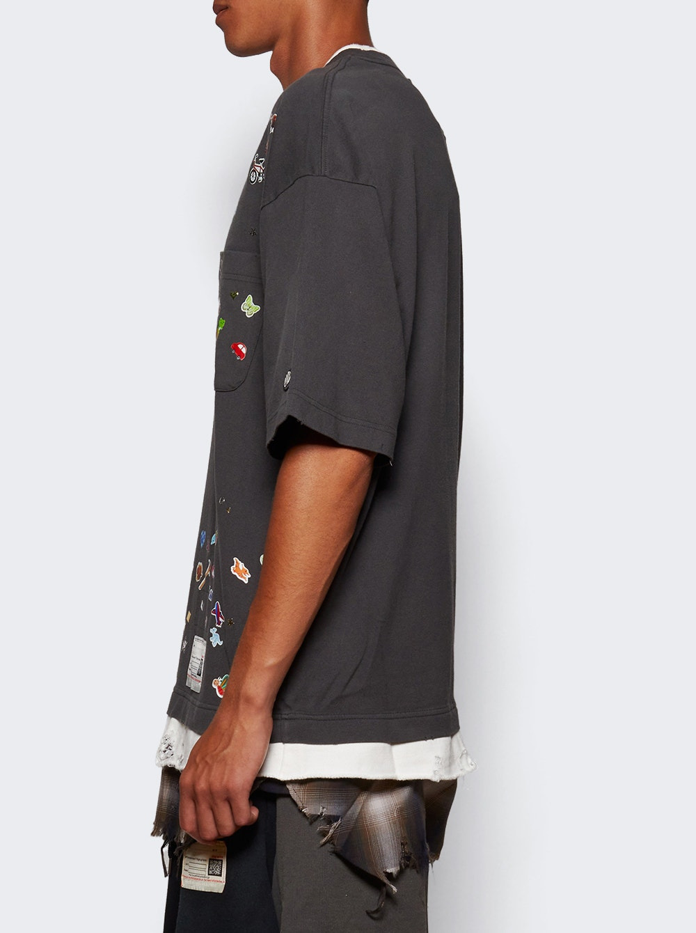 Triple Layered Tee Black - 3