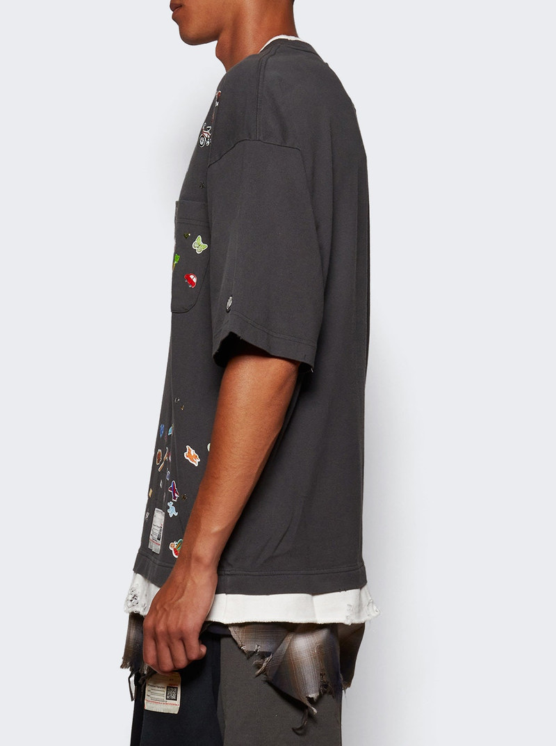 Triple Layered Tee Black 3