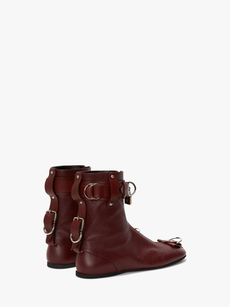 PADLOCK ANKLE BOOTS 4