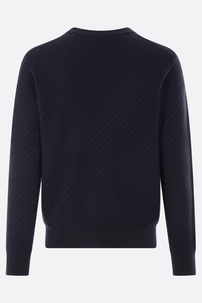 Brioni COTTON, SILK AND CASHMERE PULLOVER outlook