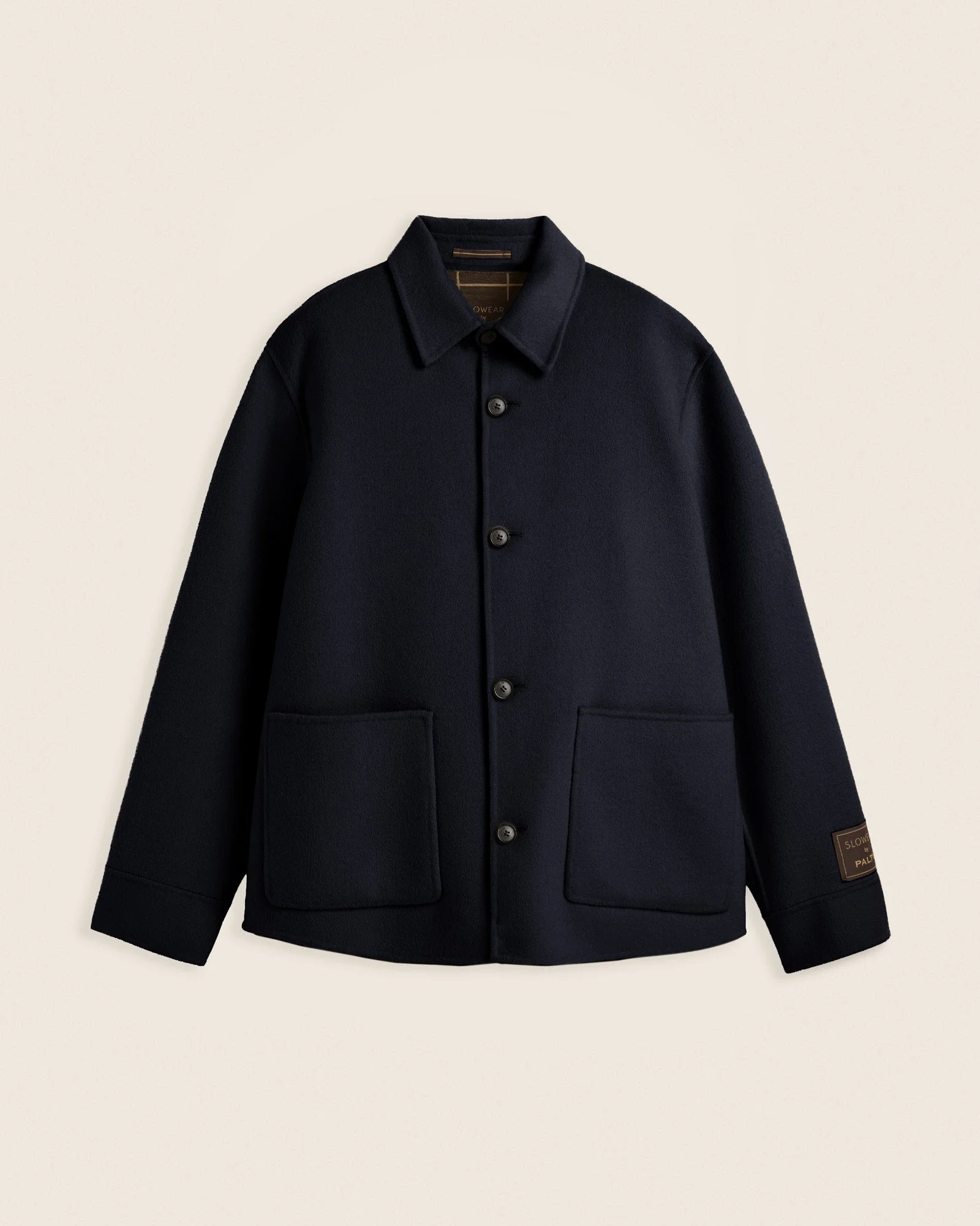 Doublefaced wool overshirt - 1