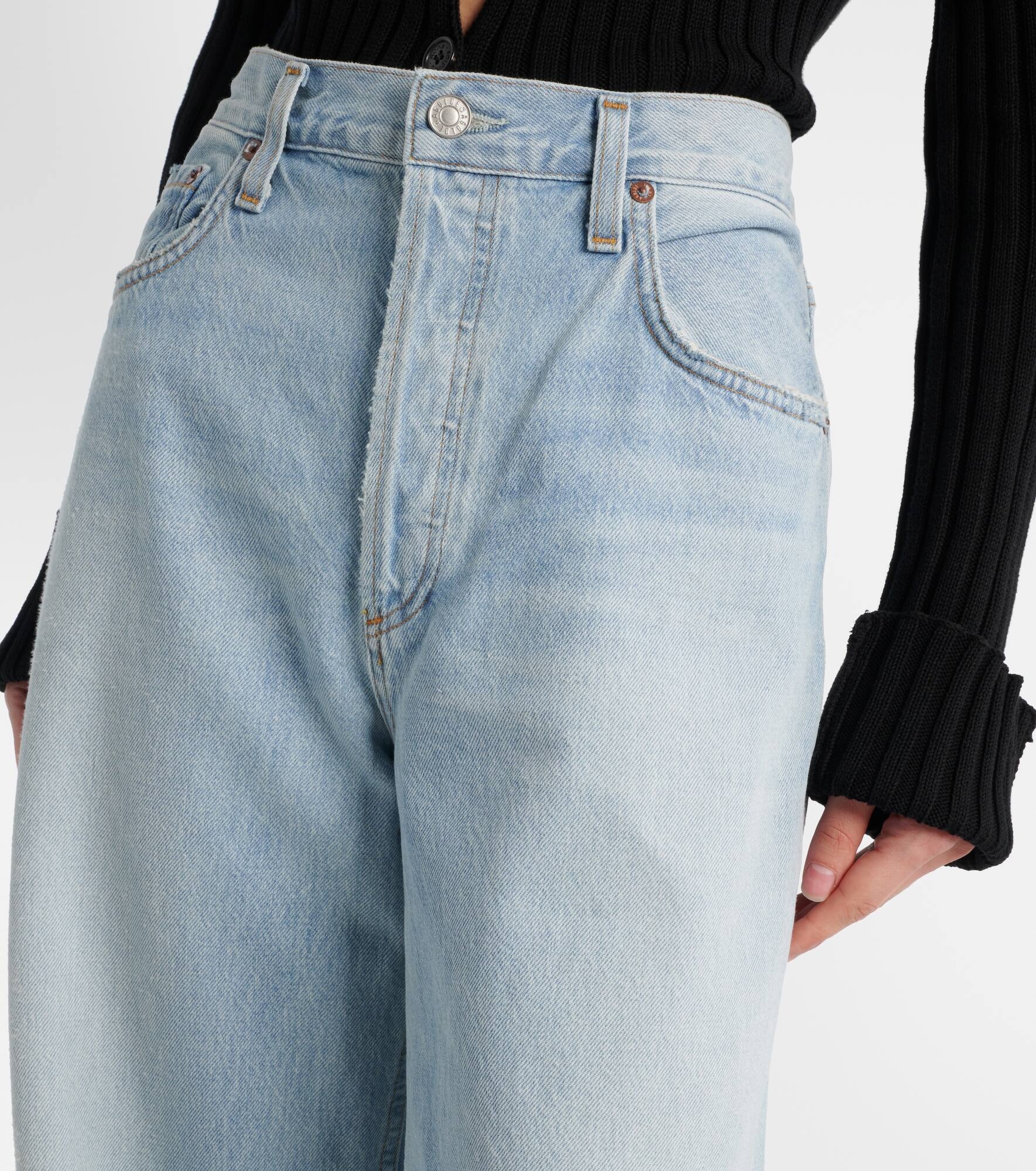 Low Slung Baggy wide-leg jeans - 4