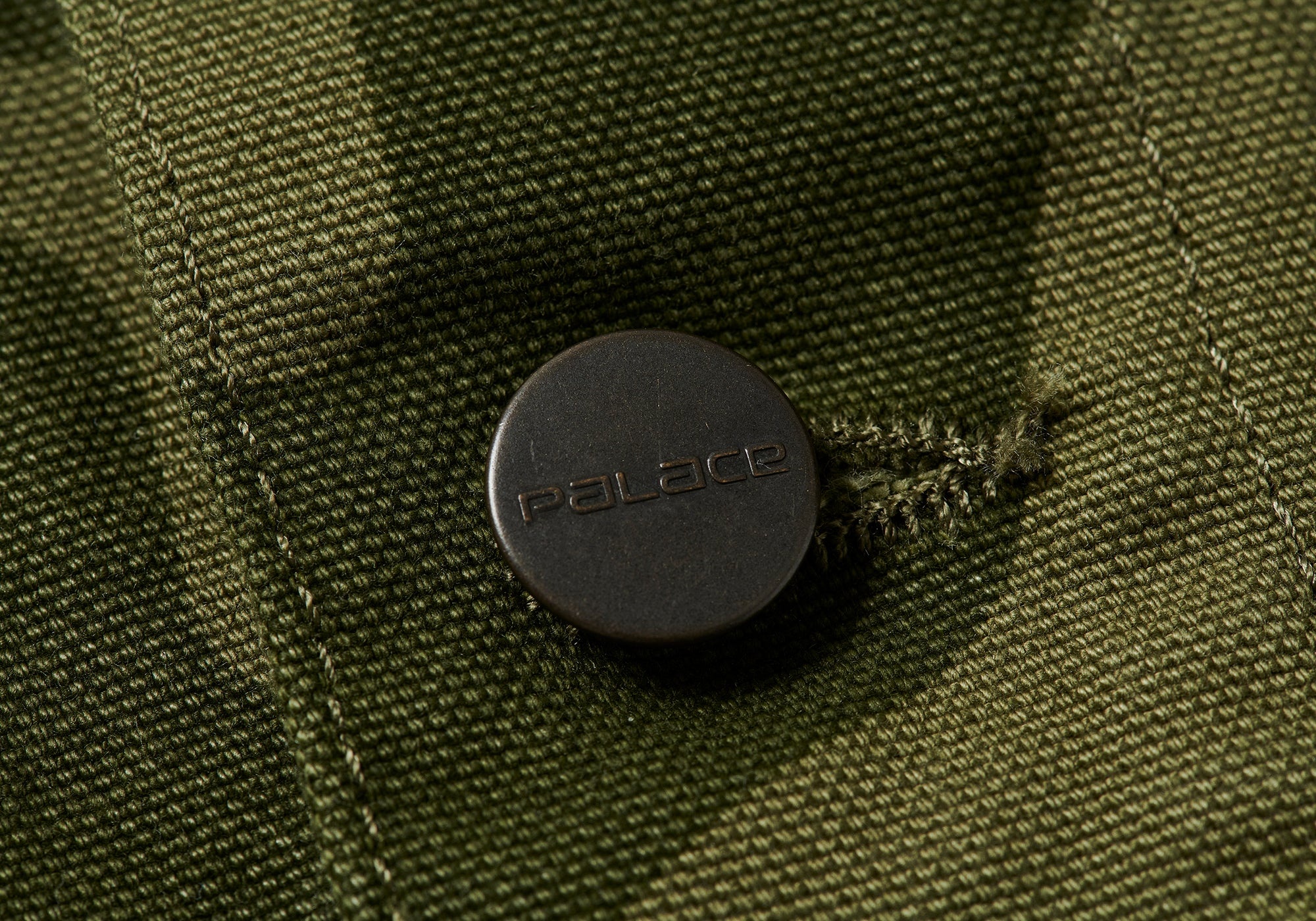 PALACE CARHARTT WIP MICHIGAN COAT DOLLAR GREEN CAMO - 4