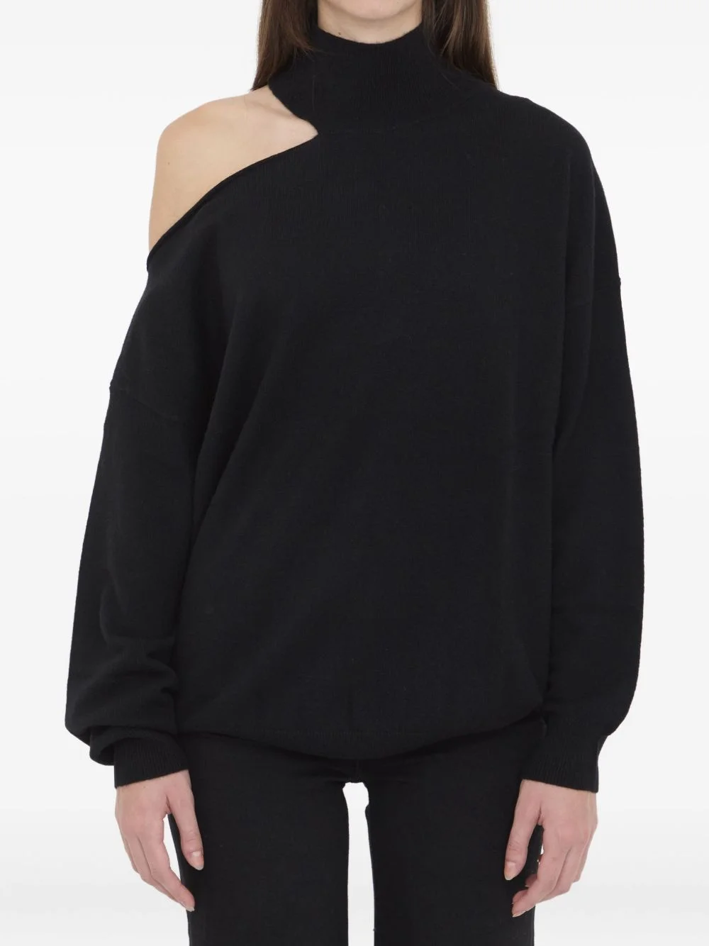 Alvia asymmetrical cut-out sweater - 1