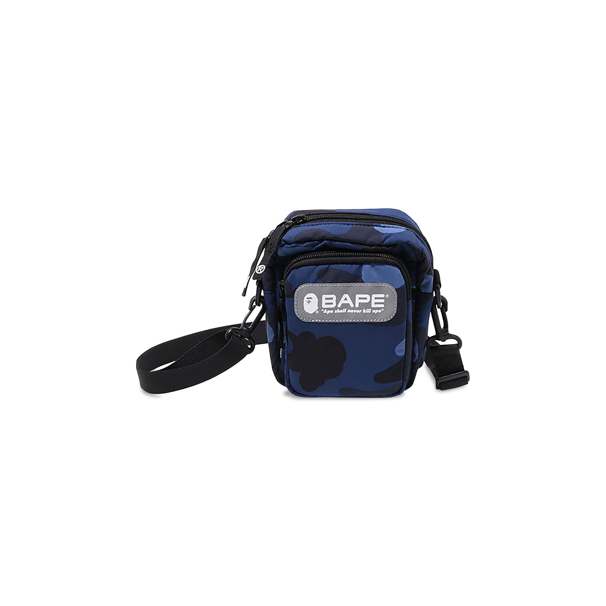 BAPE Color Camo Mini Shoulder Bag 'Navy' - 2