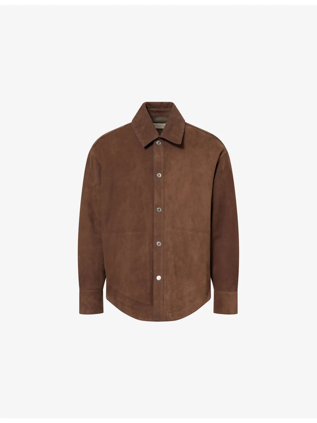 Ami de Coeur Buttoned Suede Overshirt - 1