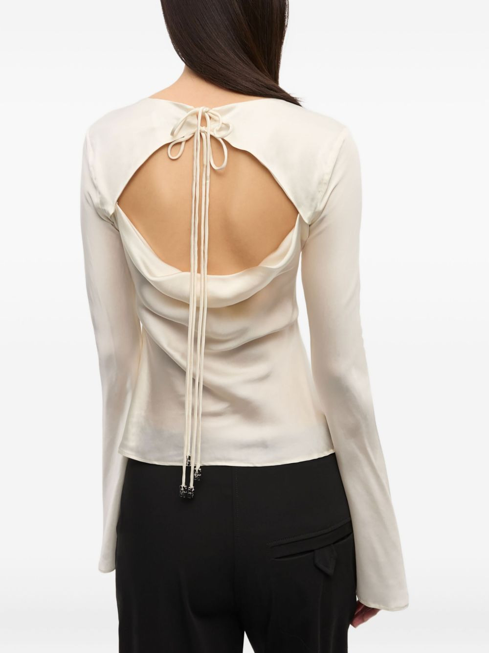 satin blouse - 4