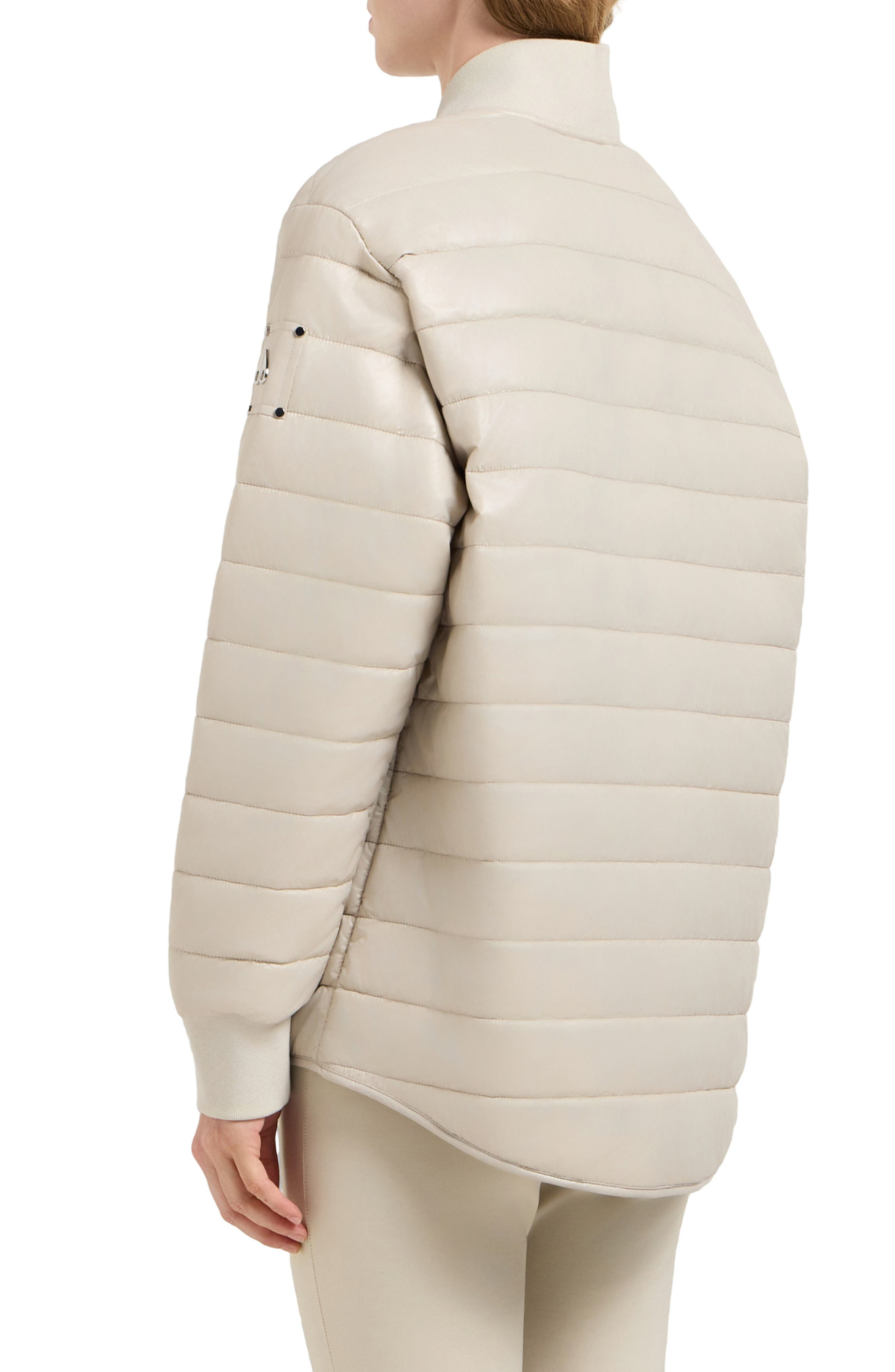 Moose Knuckles Eden Water Repellent Liner Jacket in Alabaster at Nordstrom - 2
