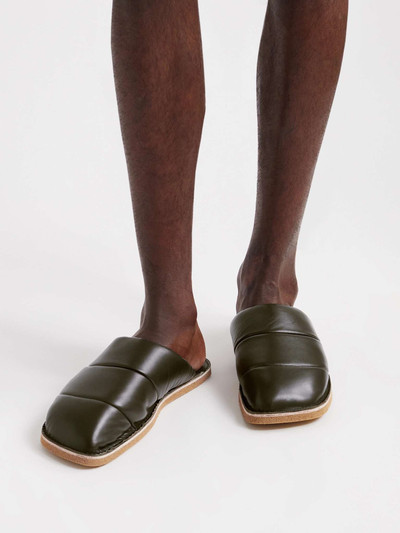 Dries Van Noten Leather Slippers outlook