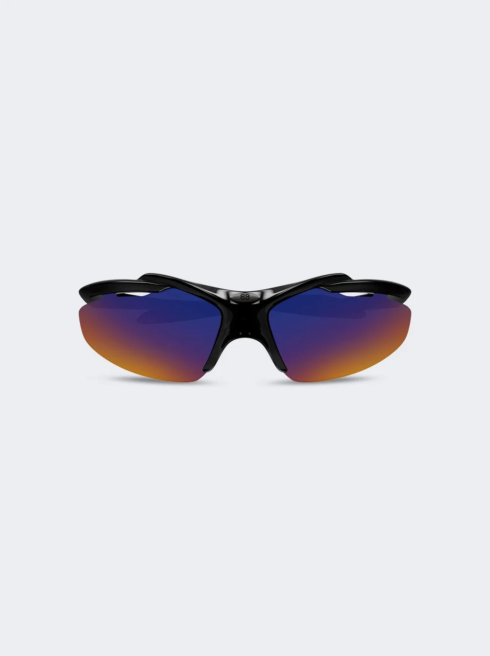 Turbo D-frame Sunglasses Black - 1