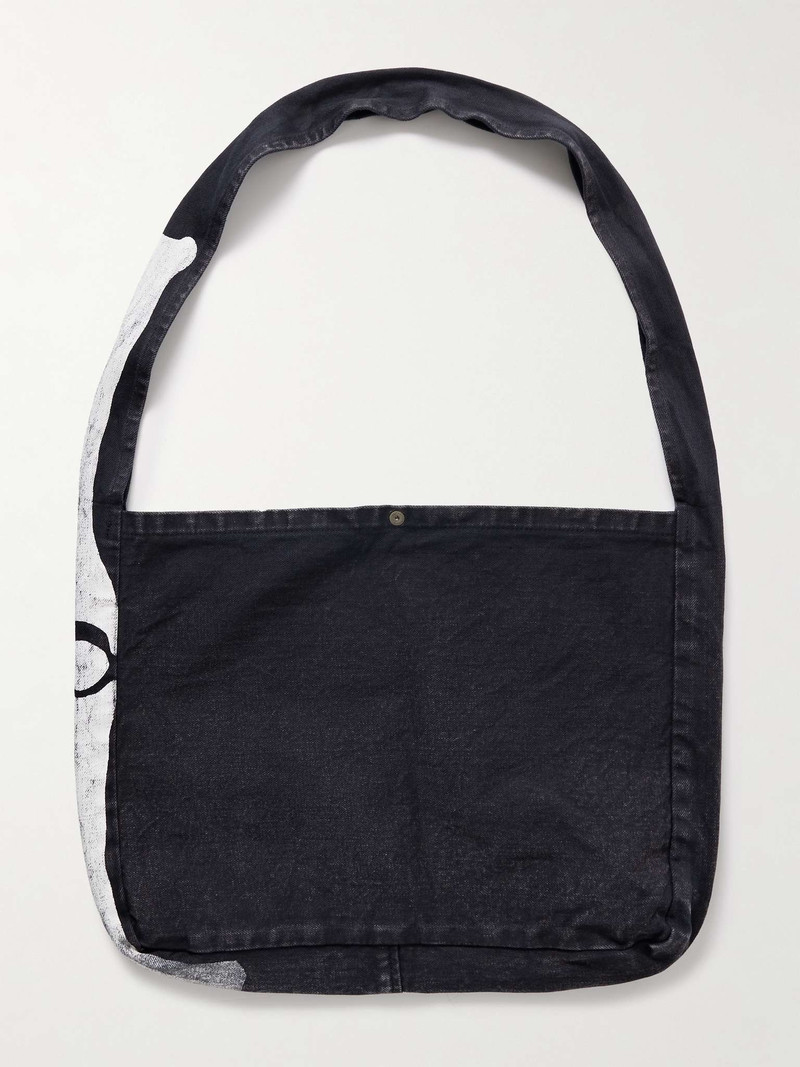Kountry Printed Denim Tote Bag 4