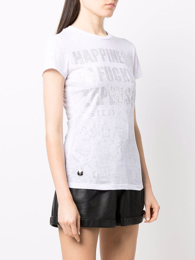crystal-embellished T-shirt 3