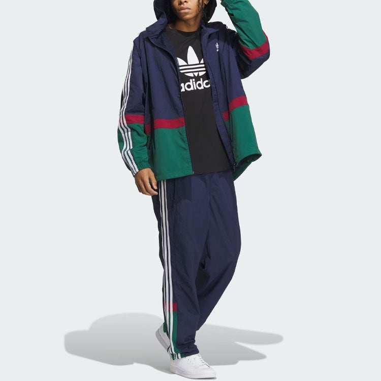 adidas Originals Sportswear Jackets 'Blue Green' IN0995 - 4