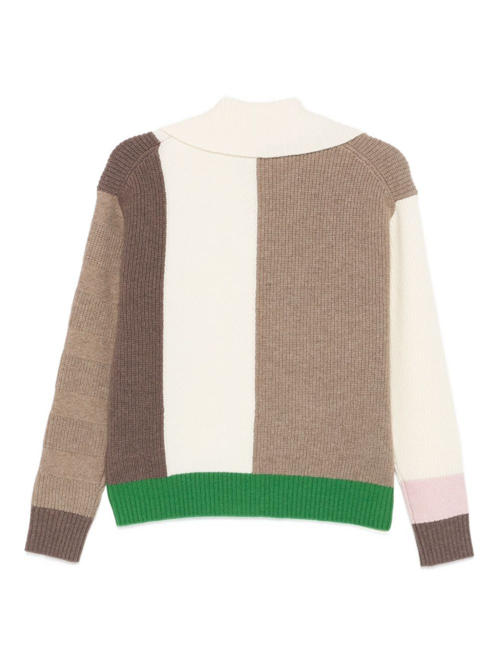 patchwork cardigan - 2