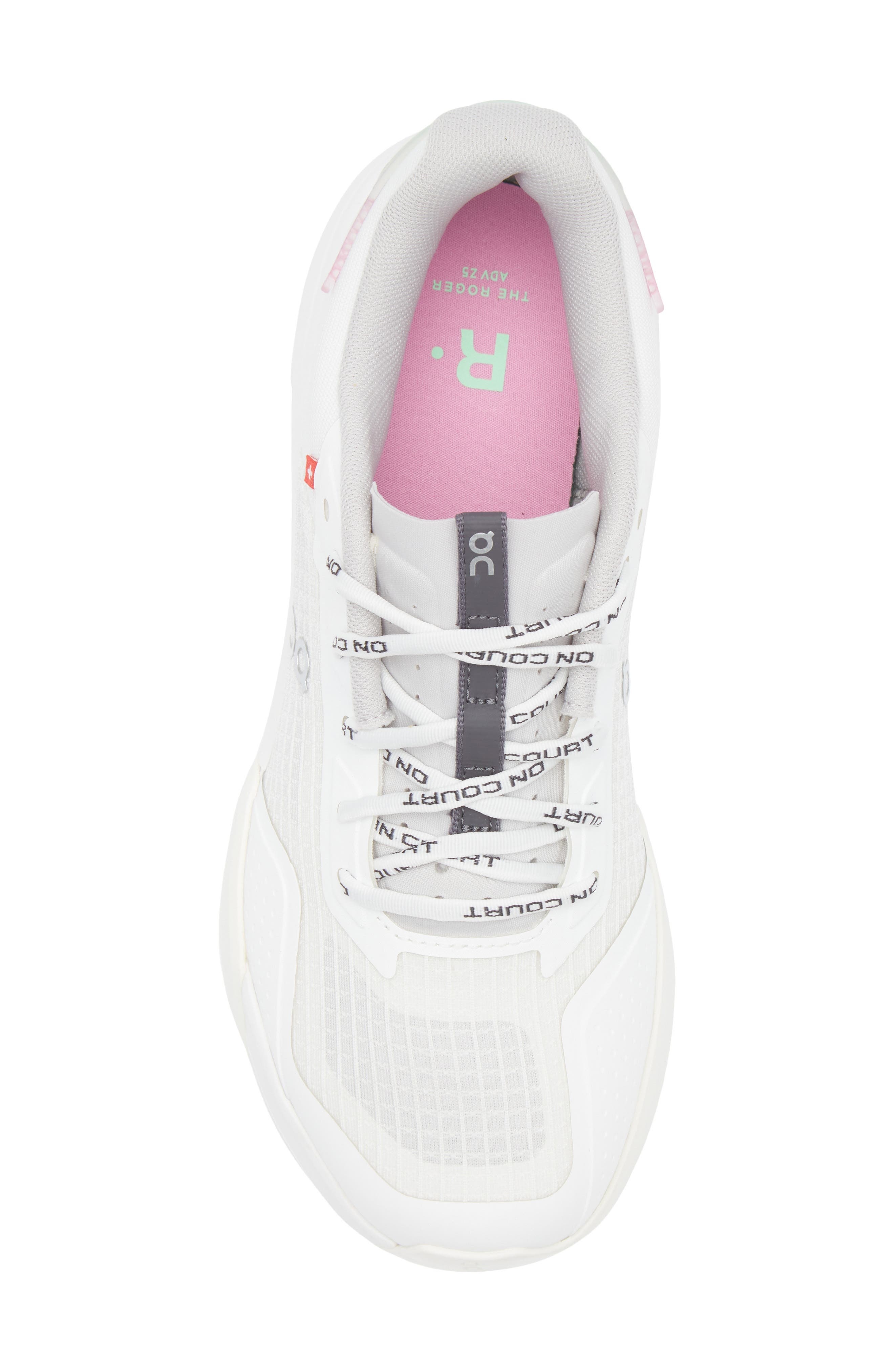 On THE ROGER Adv Z5 Tennis Shoe in White/Ivory at Nordstrom - 5