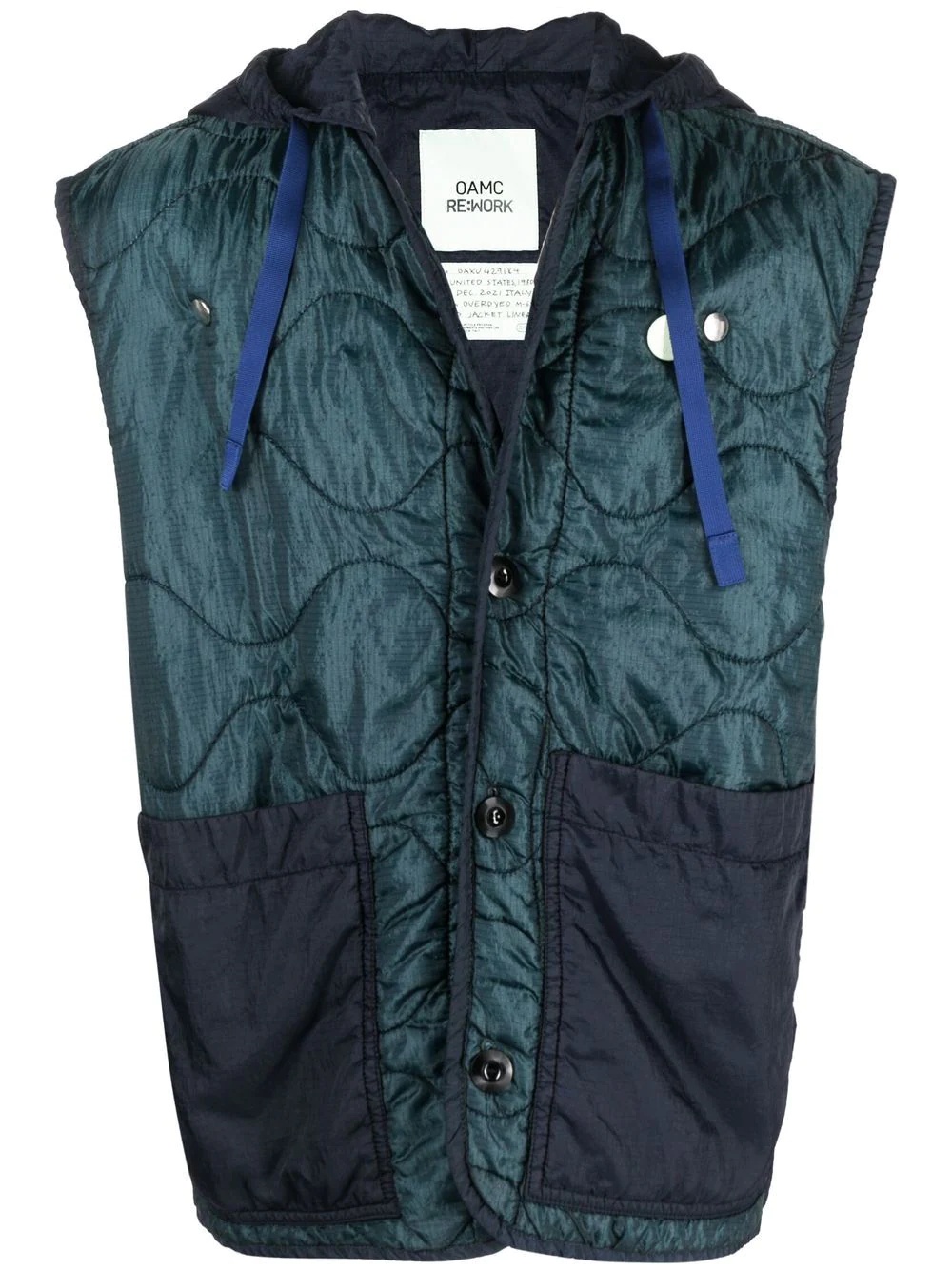 Re:Work zipped liner gilet - 1