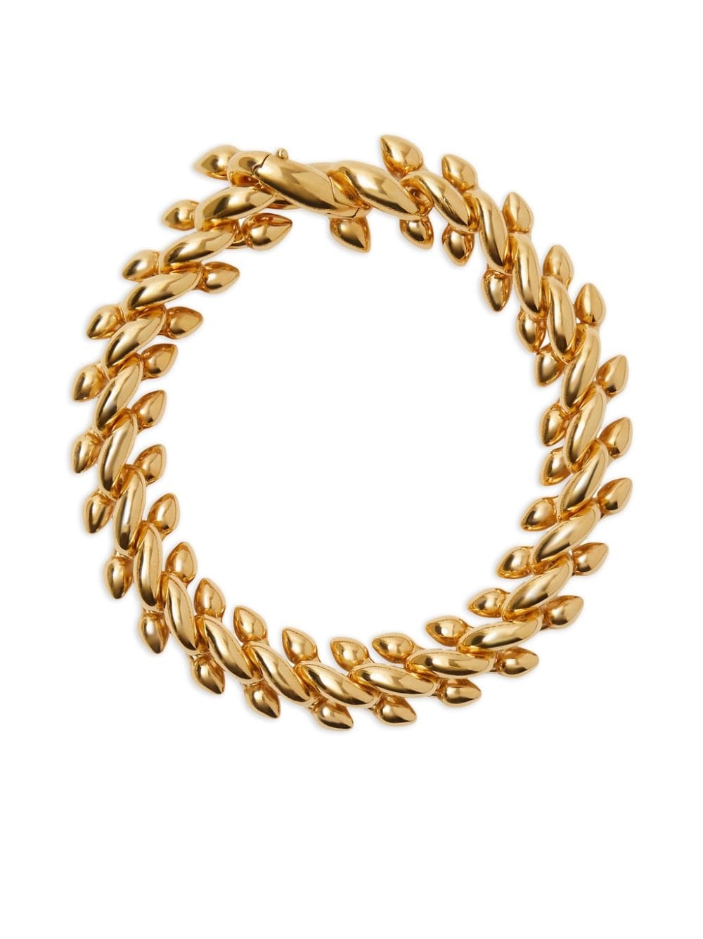 Spear-chain gold-plated bracelet - 1