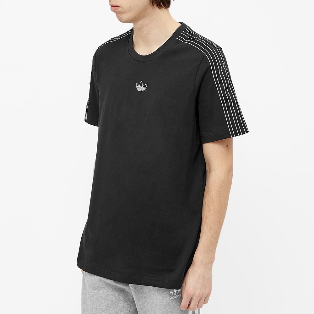 Adidas Sport 3 Stripe Tee - 4