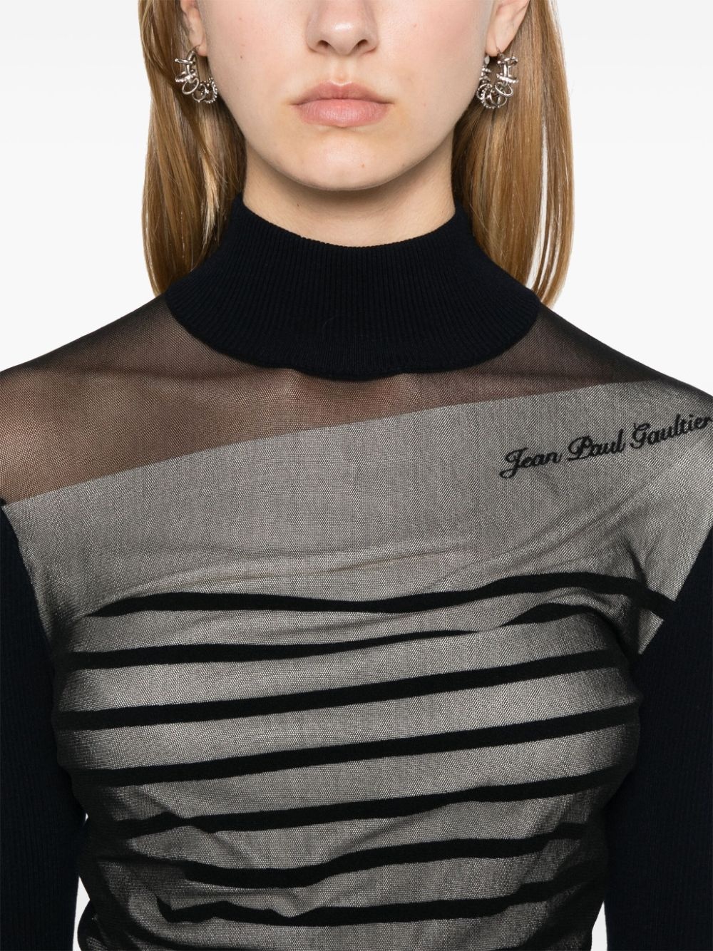 striped mini dress - 5
