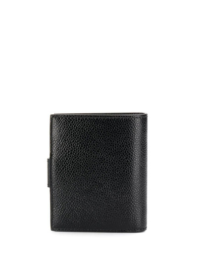 Thom Browne pebbled billfold wallet outlook