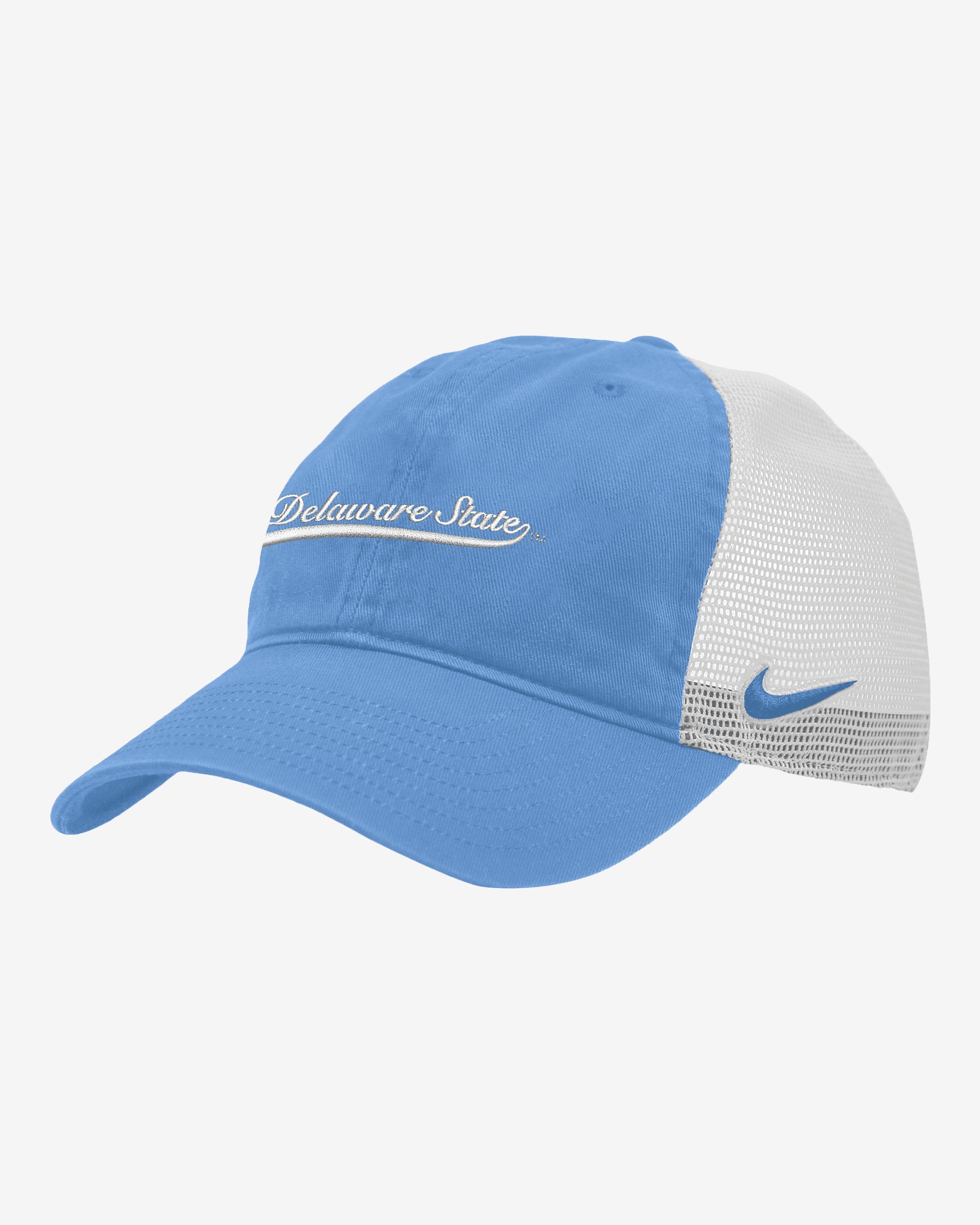 Delaware State Heritage86 Nike Unisex College Trucker Hat - 1