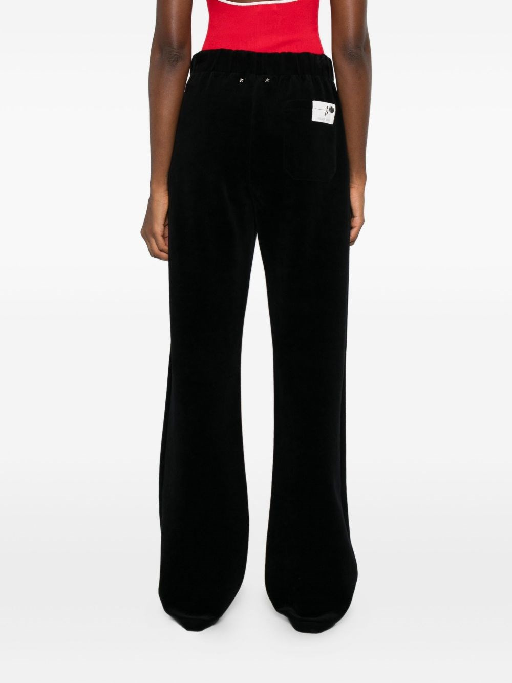 Cotton wide-leg trousers - 5