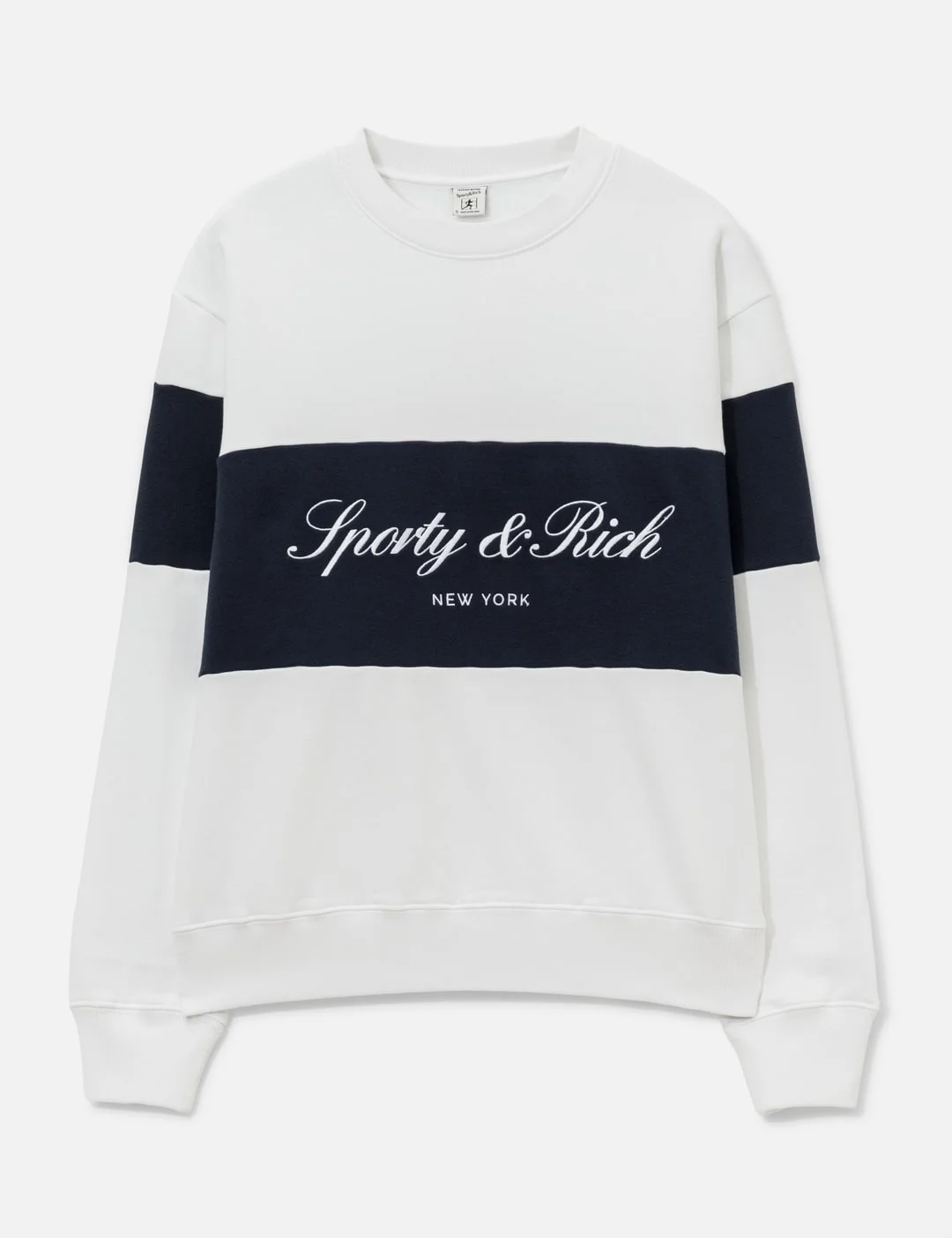 SIGNATURE LOGO BLOCK CREWNECK - 1