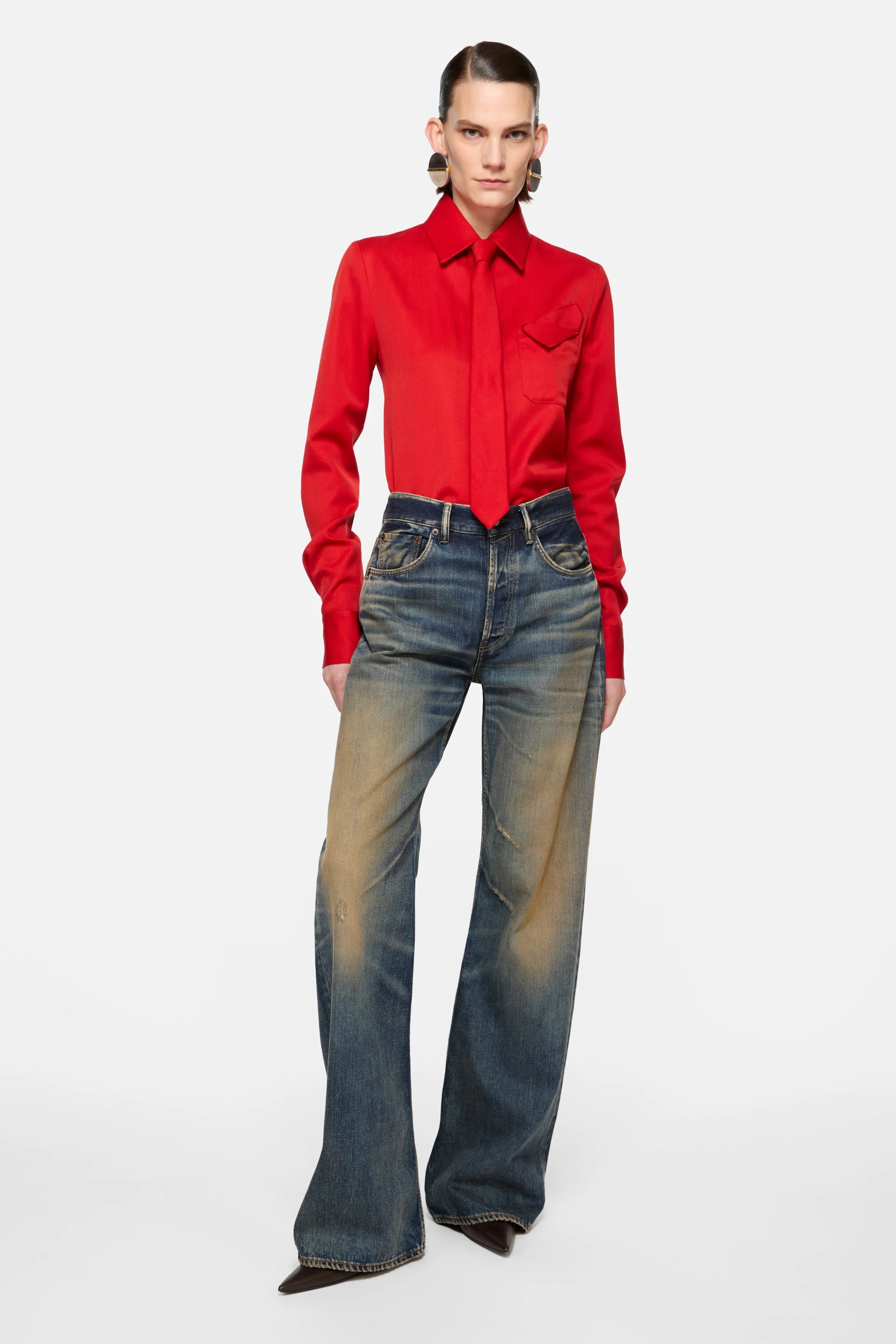 Loose fit jeans - 2021F - Dark Blue - 2