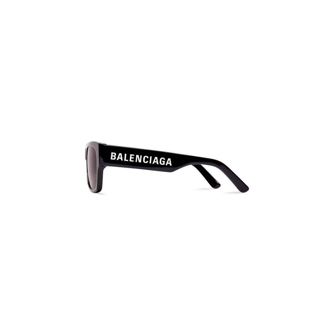 BALENCIAGA Max Square Af Sunglasses in Black | REVERSIBLE