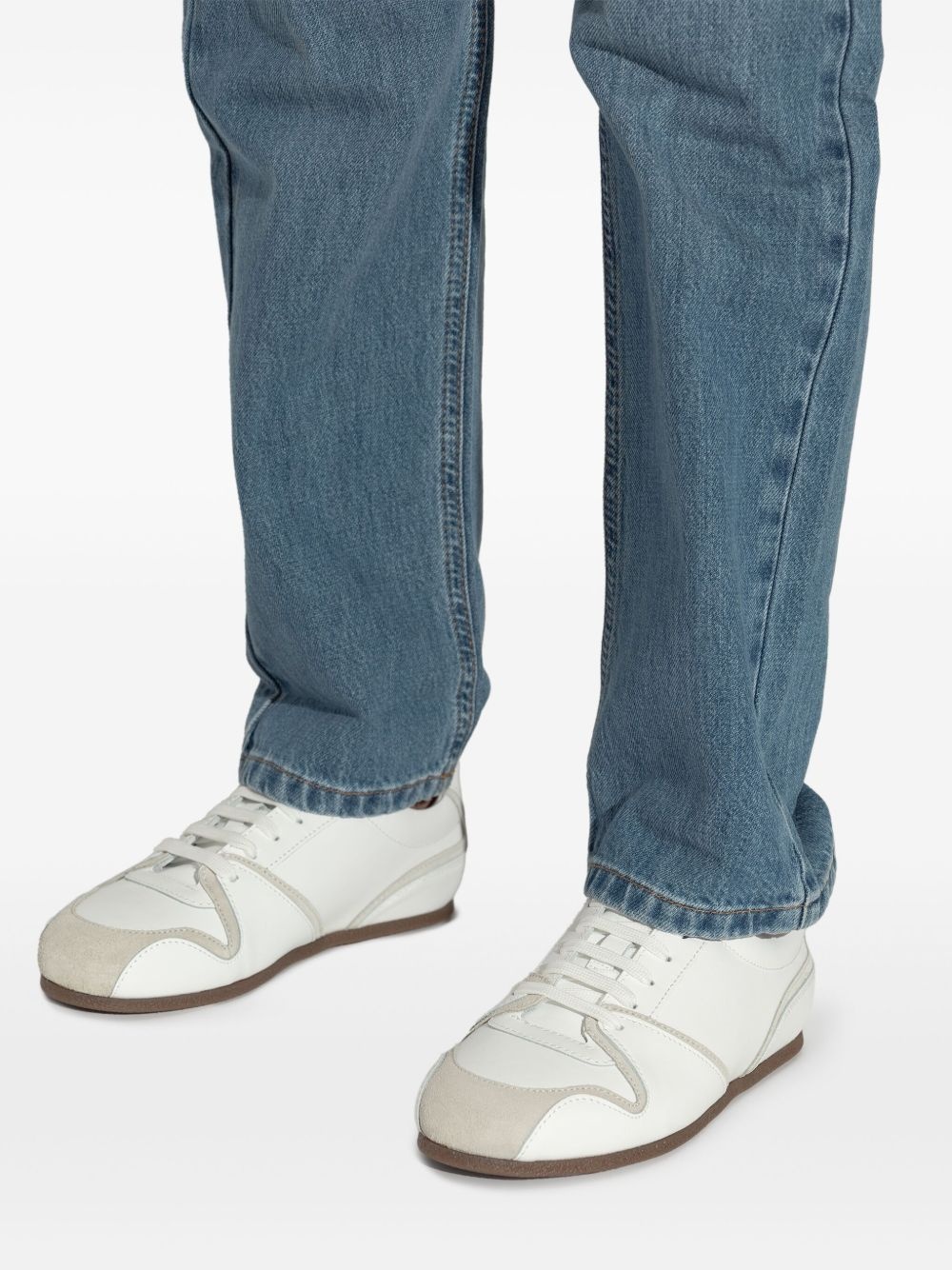 leather sneakers - 6