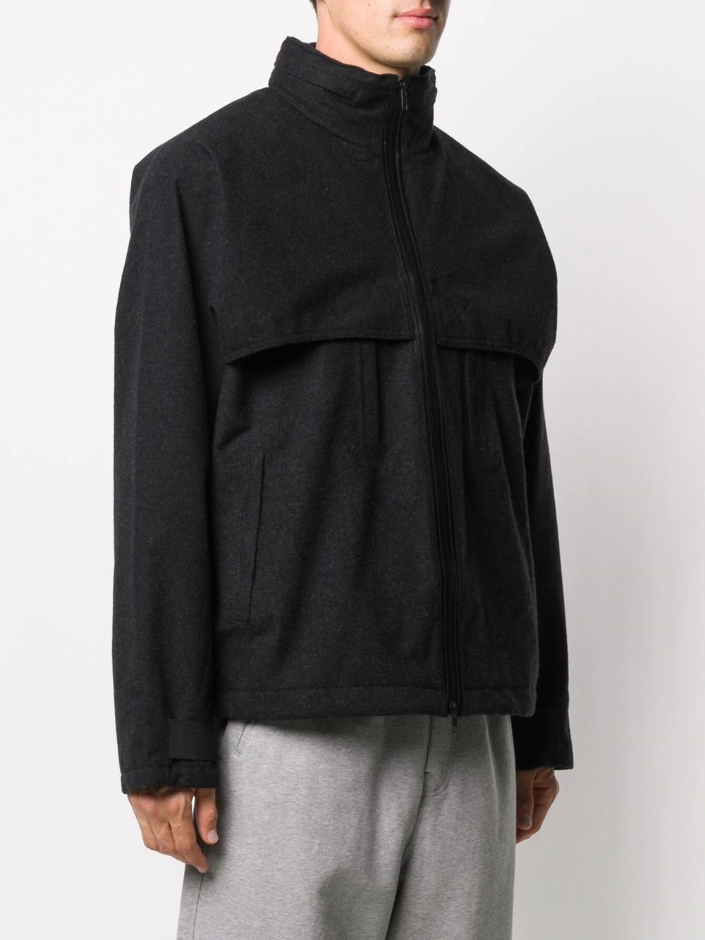 long-sleeved double vent jacket - 3