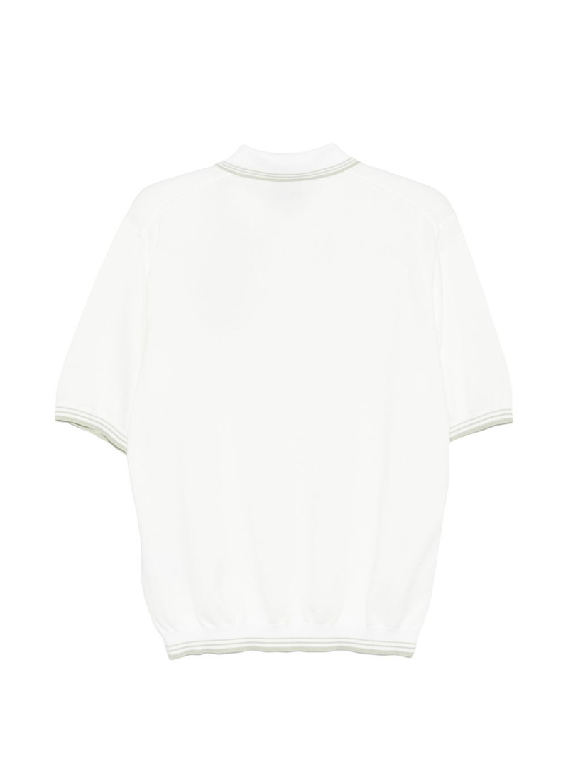 Paul & Shark striped-collar polo shirt outlook