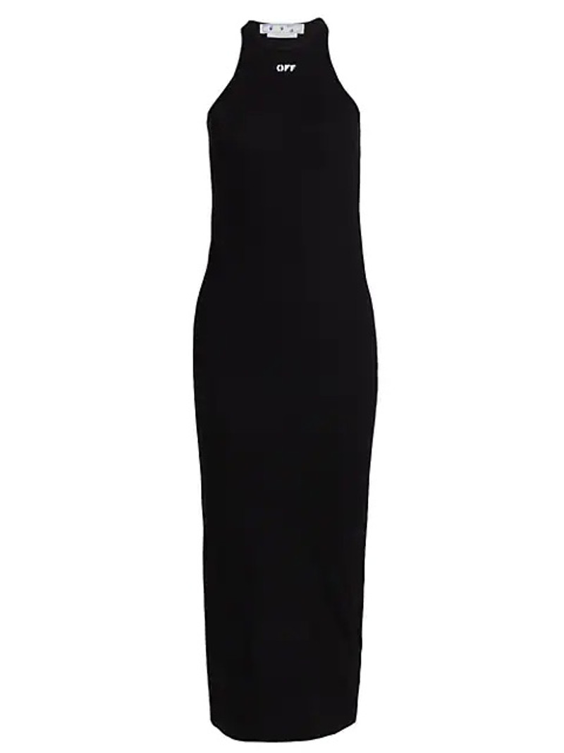 Stamp Logo Midi-Dress 1