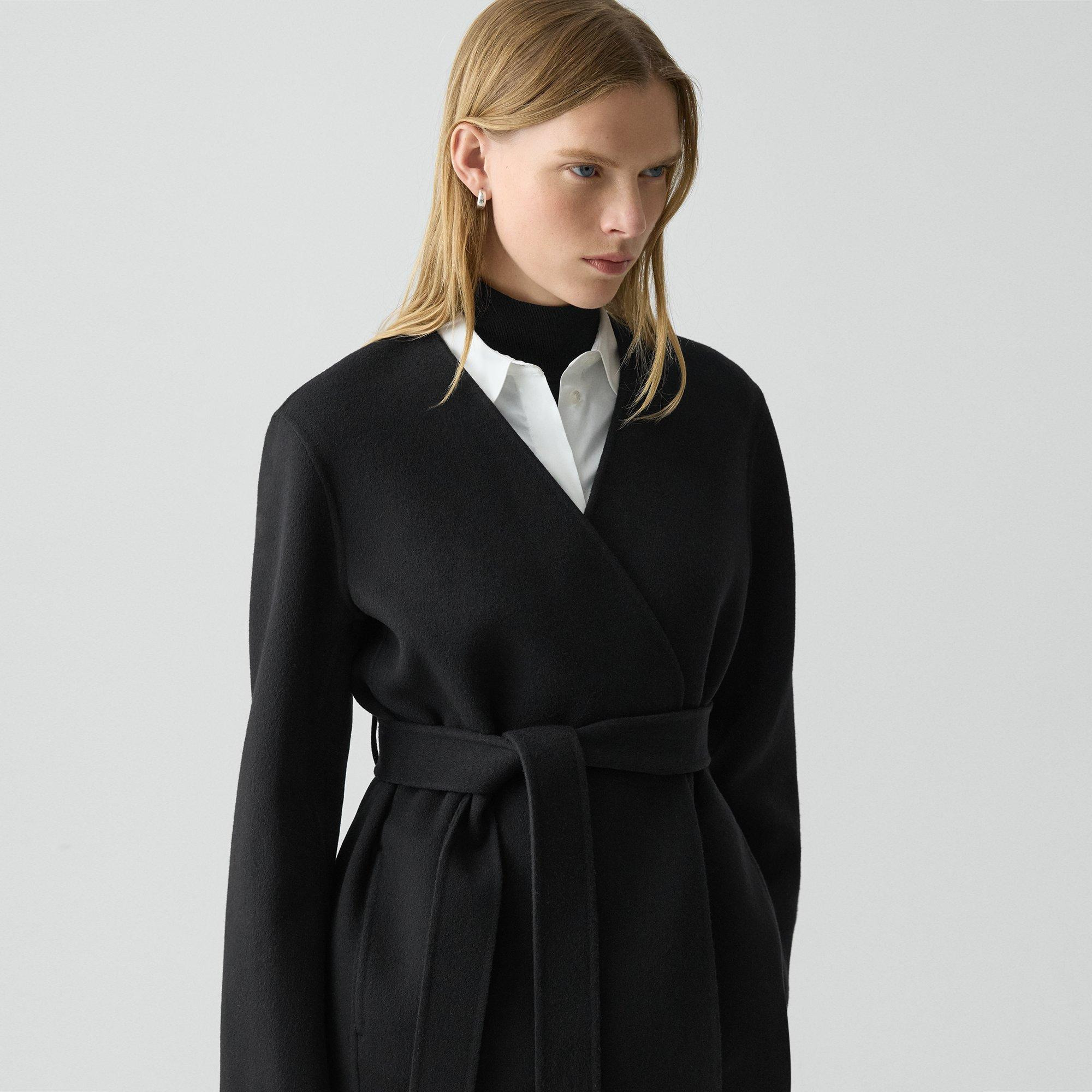 Cardigan Jacket in Double-Face Wool-Cashmere - 5