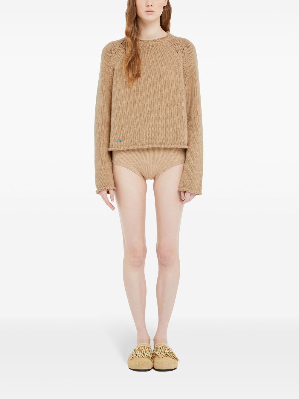 cashmere-cotton jumper - 2