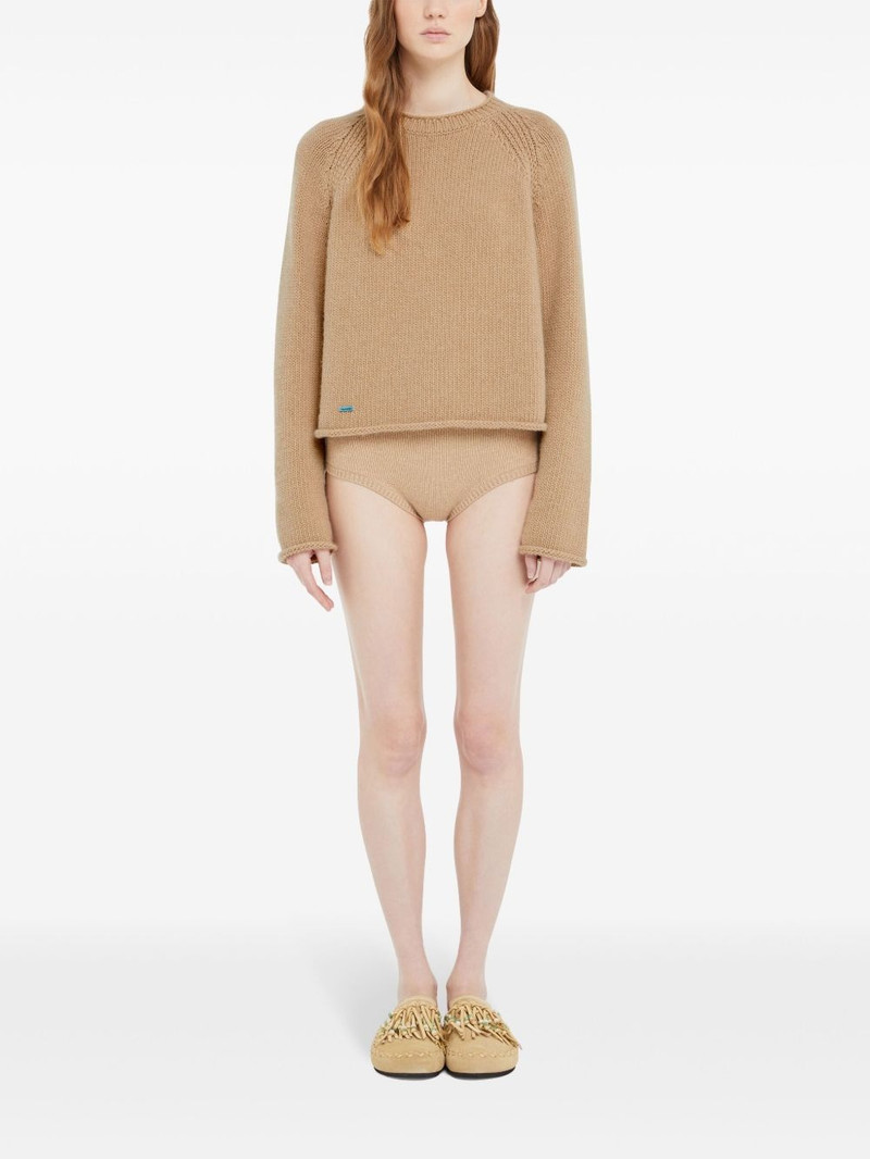 Alanui cashmere-cotton jumper outlook