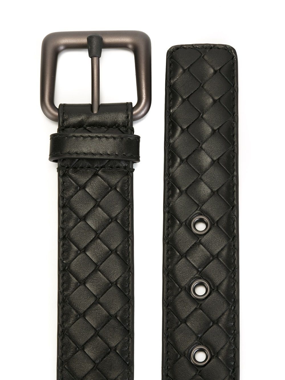 intrecciato weave belt - 2