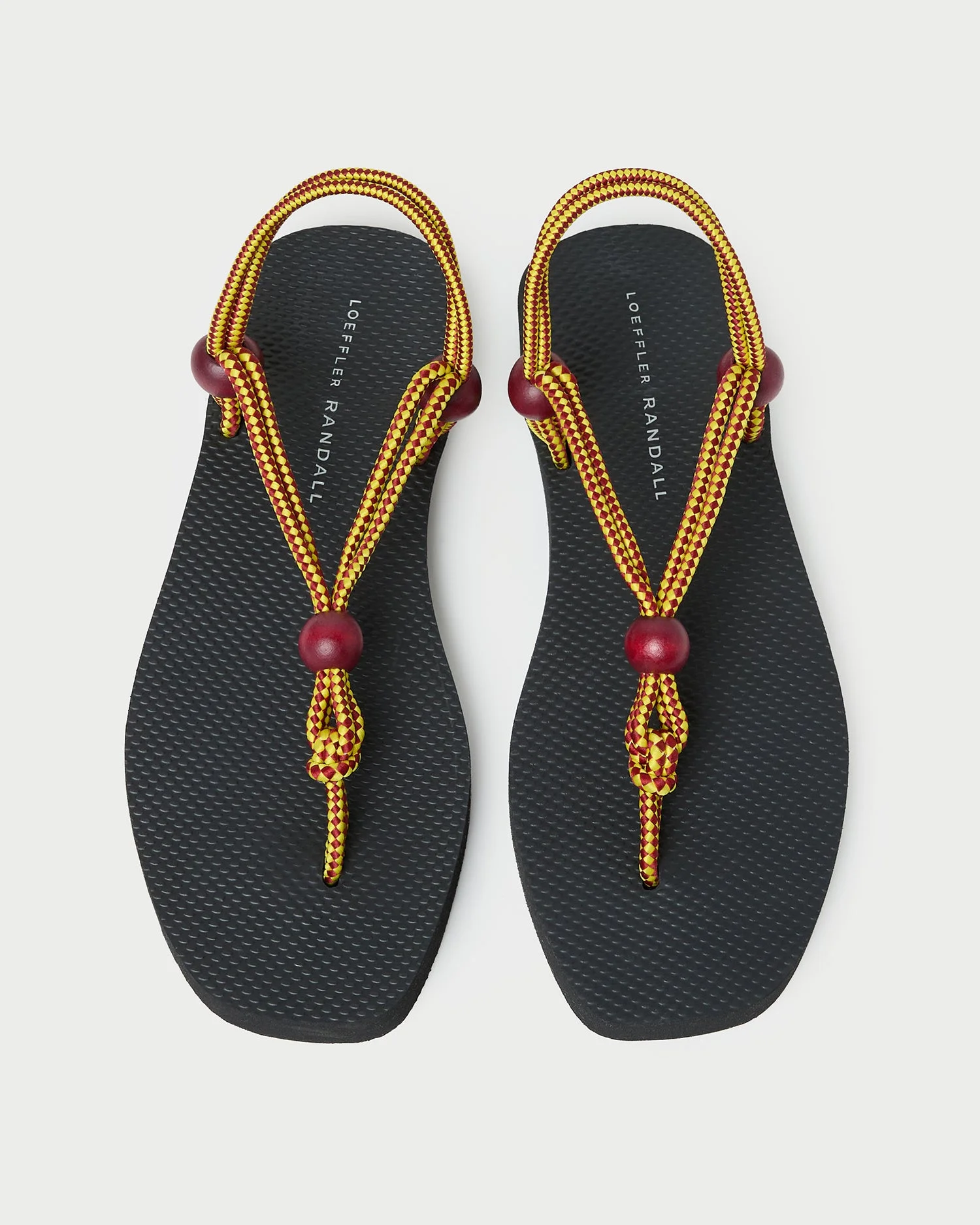 Mika Maroon/Yellow Sport Sandal - 1