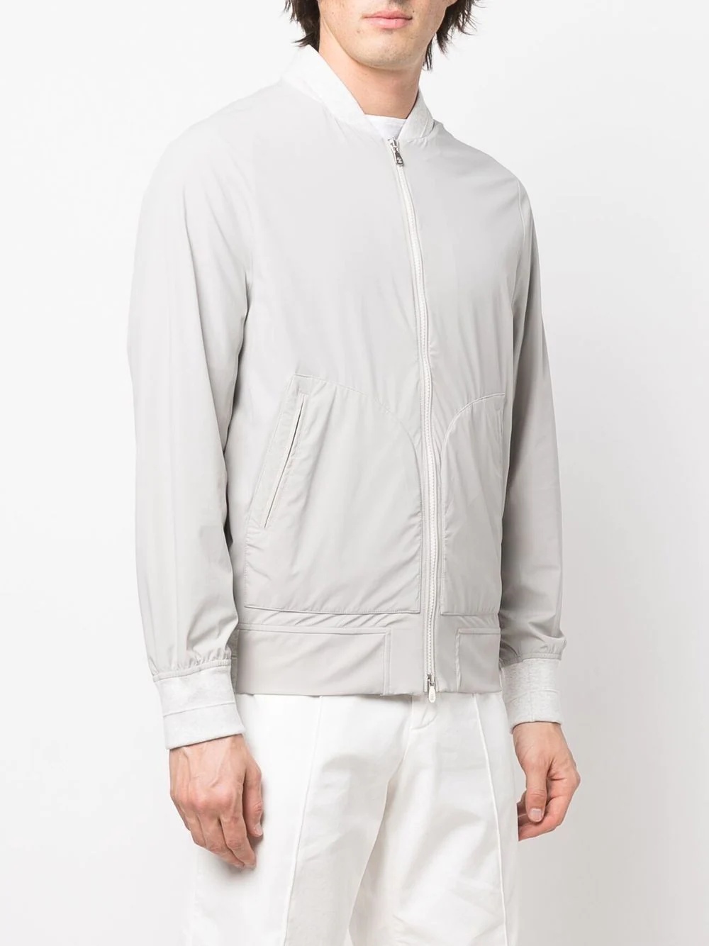 detachable hood bomber jacket - 3