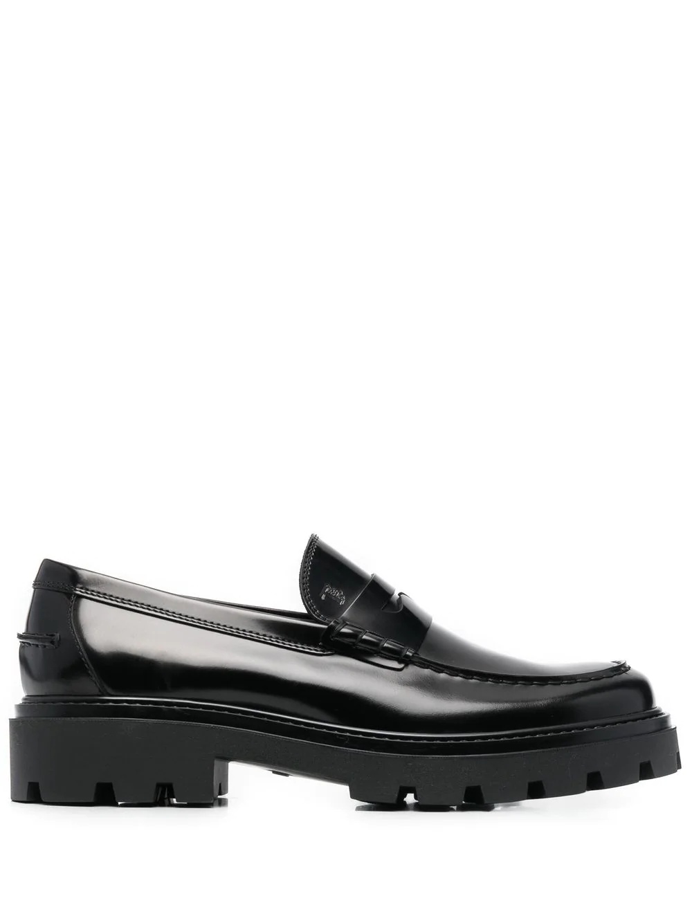 patent-leather loafers - 1