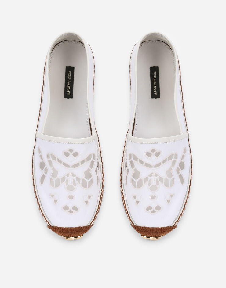 Embroidered canvas espadrilles - 4