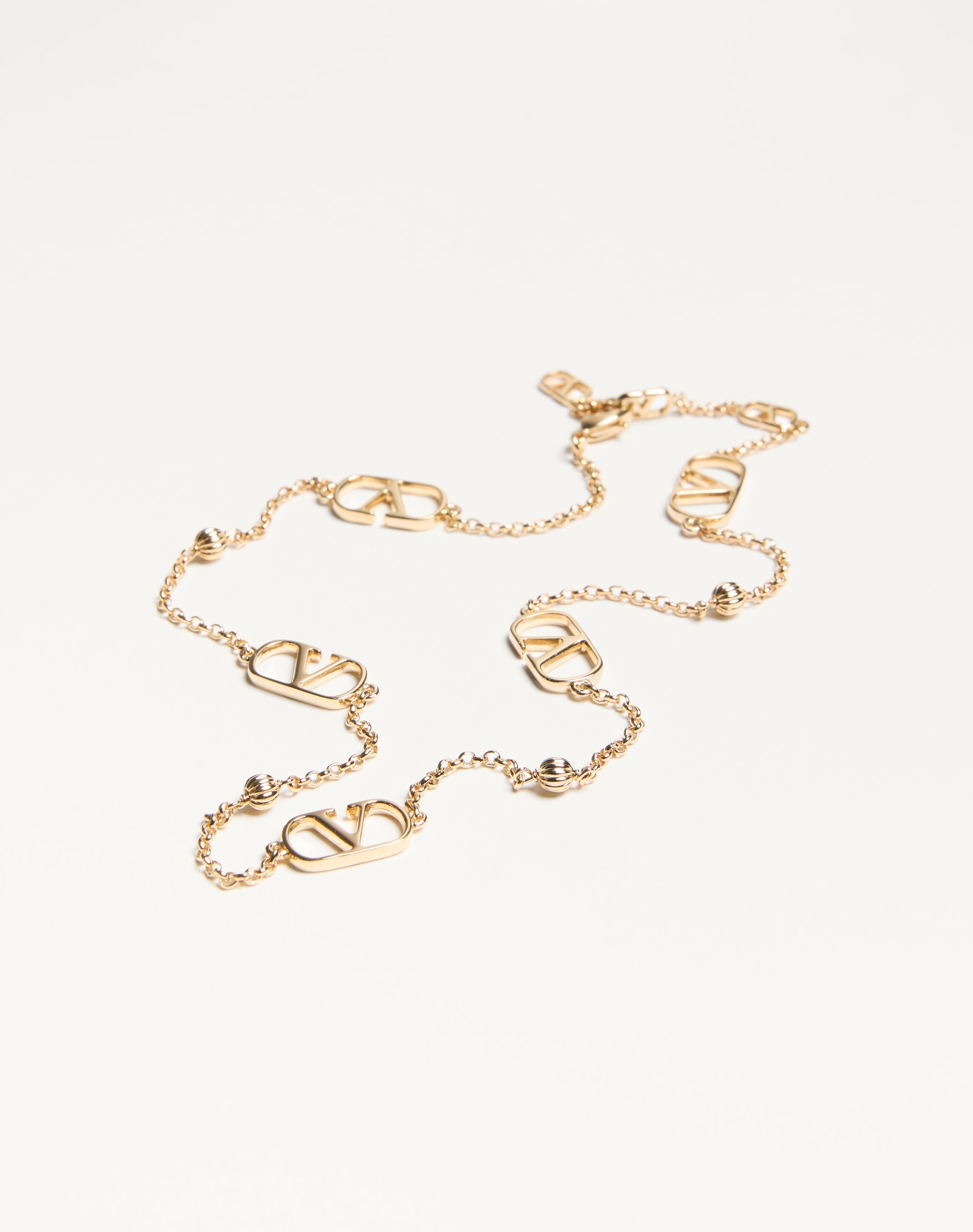 VLOGO SIGNATURE METAL NECKLACE - 2