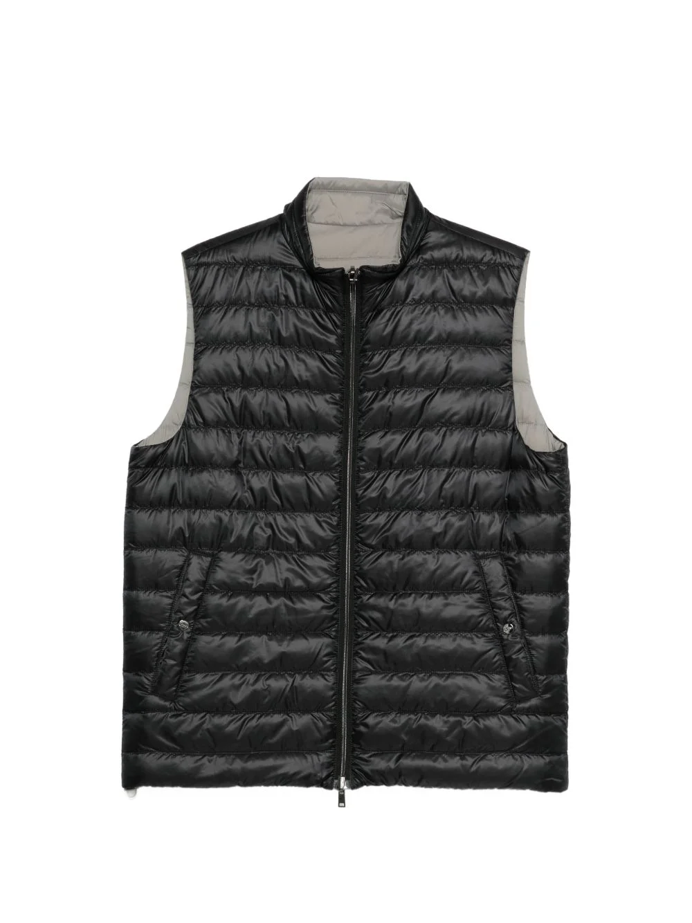 reversible puffer-design gilet - 1